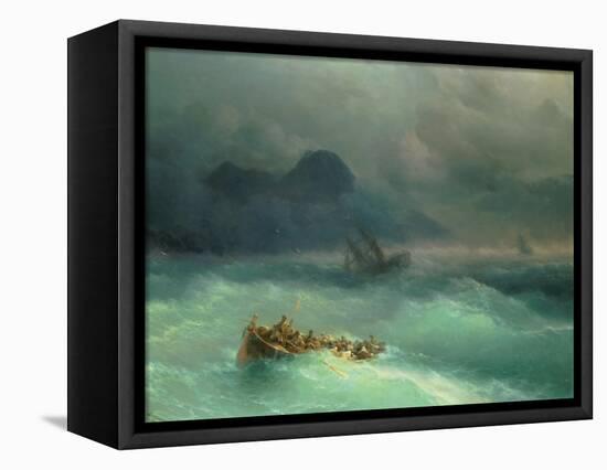 The Shipwreck, 1873-Ivan Konstantinovich Aivazovsky-Framed Stretched Canvas