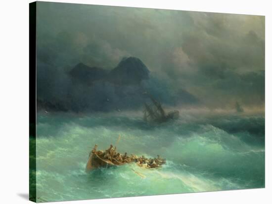 The Shipwreck, 1873-Ivan Konstantinovich Aivazovsky-Stretched Canvas