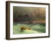 The Shipwreck, 1873-Konstantinovich Ivan Aiwassowskij-Framed Giclee Print