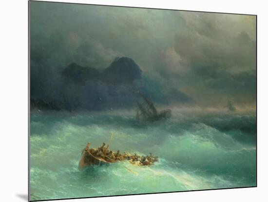 The Shipwreck, 1873-Carl Frederic Aagaard-Mounted Giclee Print