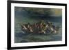 The Shipwreck of Don Juan, 1840-Eugene Delacroix-Framed Giclee Print