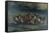 The Shipwreck of Don Juan, 1840-Eugene Delacroix-Framed Stretched Canvas