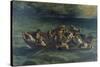 The Shipwreck of Don Juan, 1840-Eugene Delacroix-Stretched Canvas