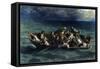 The Shipwreck of Don Juan, 1840-Eugene Delacroix-Framed Stretched Canvas