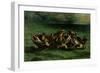 The Shipwreck of Don Juan, 1840-Eugene Delacroix-Framed Giclee Print