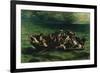 The Shipwreck of Don Juan-Eugene Delacroix-Framed Giclee Print