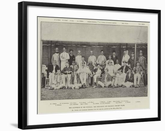 The Shipwreck of the Bokhara, the Hong-Kong and Shanghai Cricket Teams-null-Framed Giclee Print