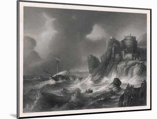 The Shipwreck-null-Mounted Art Print