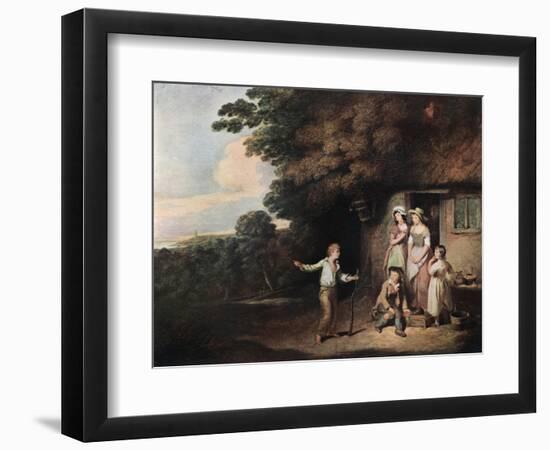 The Shipwrecked Sailor Boy, Late 18th-Early 19th Century-William Redmore Bigg-Framed Giclee Print