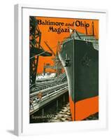 The Shipyard 1920-Nicoll-Framed Giclee Print