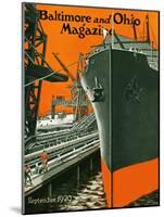 The Shipyard 1920-Nicoll-Mounted Giclee Print