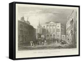 The Shire Hall, Chelmsford, Essex-William Henry Bartlett-Framed Stretched Canvas
