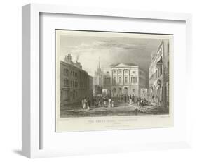 The Shire Hall, Chelmsford, Essex-William Henry Bartlett-Framed Giclee Print