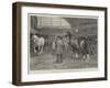 The Shire Horse Show at Islington, Preparing for the Parade-null-Framed Giclee Print