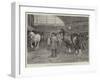 The Shire Horse Show at Islington, Preparing for the Parade-null-Framed Giclee Print