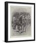 The Shire Horse Show at the Agricultural Hall-John Charlton-Framed Giclee Print