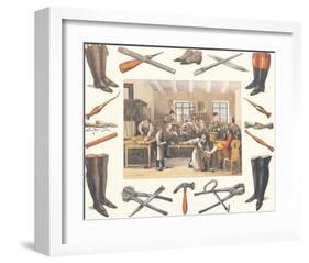 The Shoemaker, c.1830-null-Framed Art Print