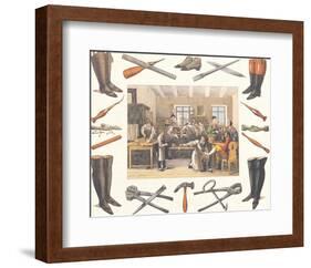 The Shoemaker, c.1830-null-Framed Art Print