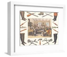 The Shoemaker, c.1830-null-Framed Art Print