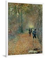 The Shoot, 1876-Claude Monet-Framed Giclee Print