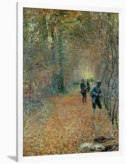 The Shoot, 1876-Claude Monet-Framed Giclee Print