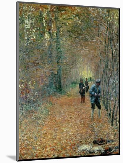 The Shoot, 1876-Claude Monet-Mounted Giclee Print