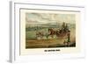 The Shooting Drag-Henry Thomas Alken-Framed Art Print