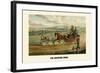 The Shooting Drag-Henry Thomas Alken-Framed Art Print