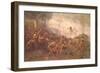 The Shooting of General Braddock at Fort Duquesne (Pittsburgh), 1755-Edwin Willard Deming-Framed Giclee Print