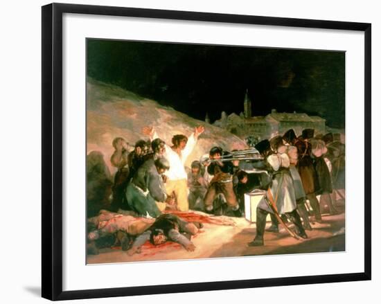 The Shootings of May 3rd 1808, 1814-Francisco de Goya-Framed Giclee Print