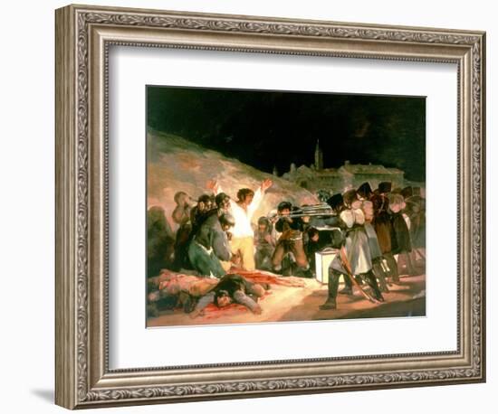 The Shootings of May 3rd 1808, 1814-Francisco de Goya-Framed Giclee Print