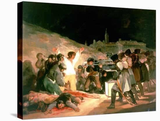 The Shootings of May 3rd 1808, 1814-Francisco de Goya-Stretched Canvas