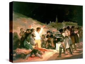 The Shootings of May 3rd 1808, 1814-Francisco de Goya-Stretched Canvas