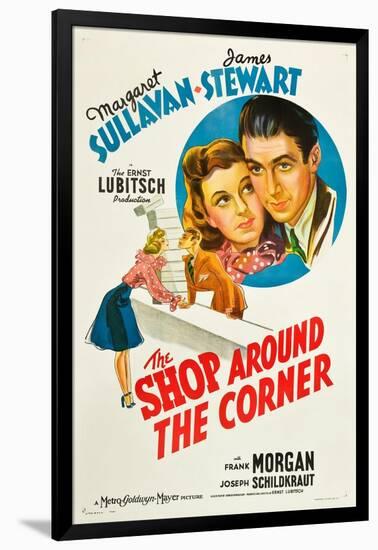 THE SHOP AROUND THE CORNER, from left: Margaret Sullavan, James Stewart, 1940-null-Framed Art Print