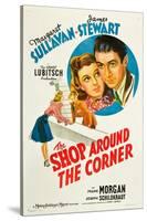 THE SHOP AROUND THE CORNER, from left: Margaret Sullavan, James Stewart, 1940-null-Stretched Canvas