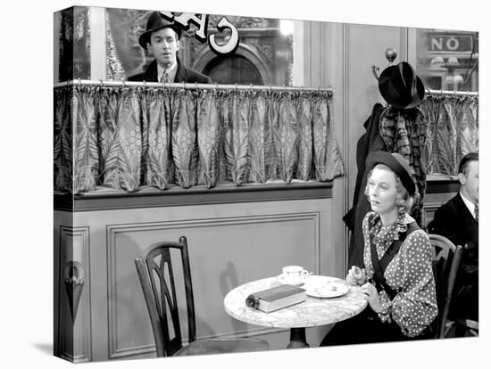 The Shop Around The Corner, James Stewart, Margaret Sullavan, 1940-null-Stretched Canvas