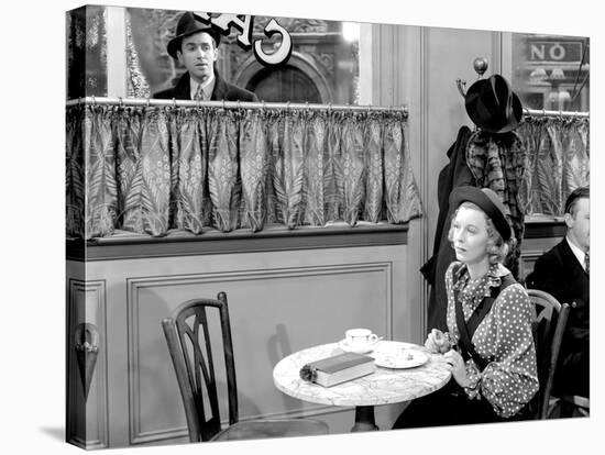 The Shop Around The Corner, James Stewart, Margaret Sullavan, 1940-null-Stretched Canvas