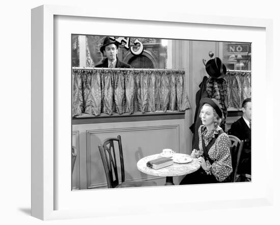 The Shop Around The Corner, James Stewart, Margaret Sullavan, 1940-null-Framed Photo