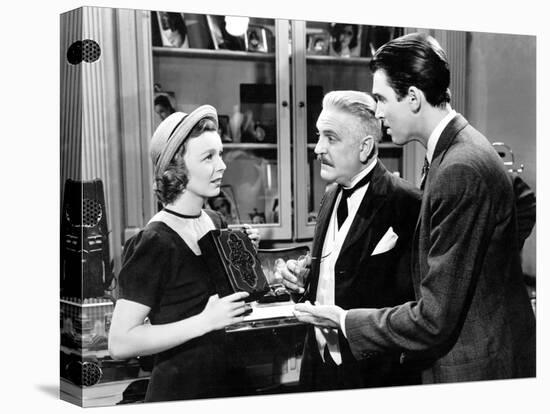 The Shop Around The Corner, Margaret Sullavan, Frank Morgan, James Stewart, 1940-null-Stretched Canvas