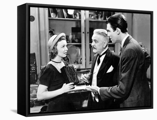 The Shop Around The Corner, Margaret Sullavan, Frank Morgan, James Stewart, 1940-null-Framed Stretched Canvas