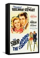 The Shop Around the Corner, Margaret Sullavan, James Stewart, 1940-null-Framed Stretched Canvas