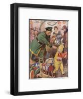 The Shop Lifter by Stanley Lloyd-Stanley Lloyd-Framed Art Print