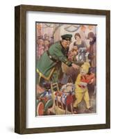 The Shop Lifter by Stanley Lloyd-Stanley Lloyd-Framed Art Print