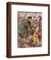 The Shop Lifter by Stanley Lloyd-Stanley Lloyd-Framed Art Print