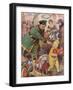 The Shop Lifter by Stanley Lloyd-Stanley Lloyd-Framed Art Print