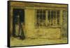 The Shop Window-James Abbott McNeill Whistler-Framed Stretched Canvas