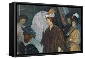 The Shoppers-William Glackens-Framed Stretched Canvas