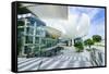 The Shoppes at Marina Bay Sands and Artscience Museum, Marina Bay, Singapore, Southeast Asia, Asia-Fraser Hall-Framed Stretched Canvas