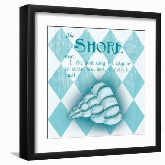 The Shore Border-Andi Metz-Framed Art Print