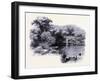 The Shore of the Connecticut River United States of America-null-Framed Giclee Print